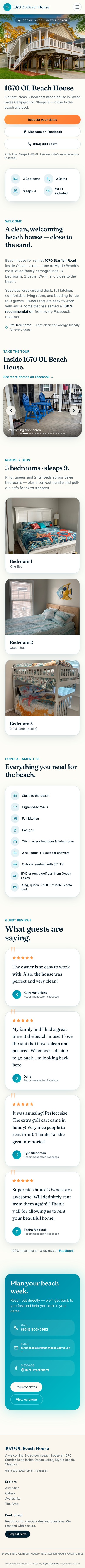 Ocean Lakes Beach House mobile preview